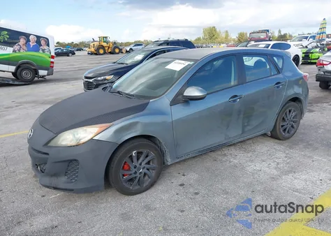 2013 Mazda Mazda3 I Touring z USA, uszkodzony, nr VIN JM1BL1LP9D1794611